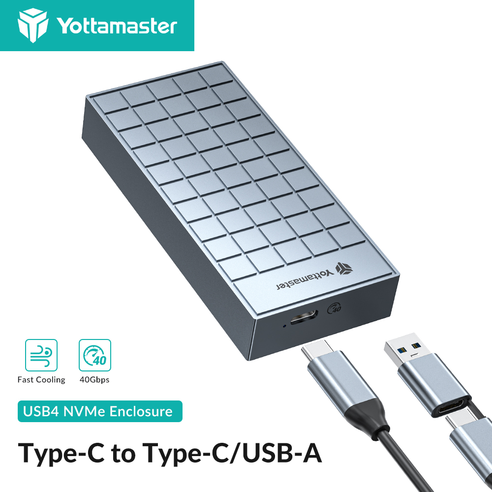 Yottamaster casing Hard Drive  - Thunderbolt 4 External Ssd 4Tb ulasan dan harga